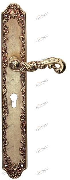 LINEA CALI' Ручка из хромированной латуни на пластине Poesia sun-id-1465607