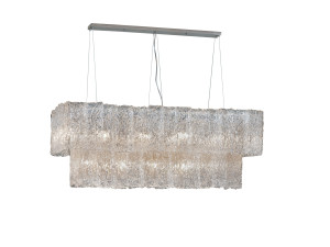 Стеклянный подвесной светильник