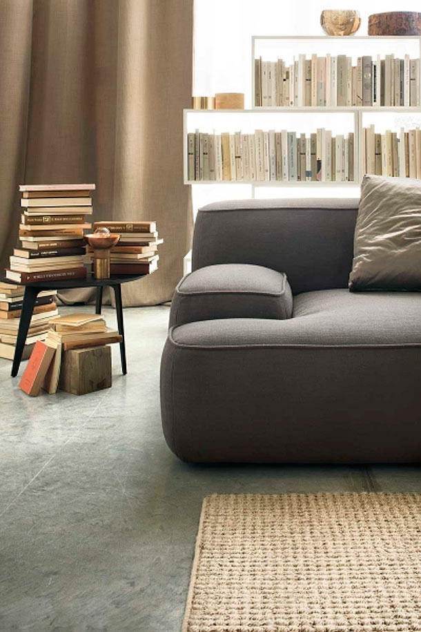 Модульный диван Goff угловой белый ICON DESIGNE ДИЗАЙНЕРСКИЕ 178088 Белый  - Вид №20