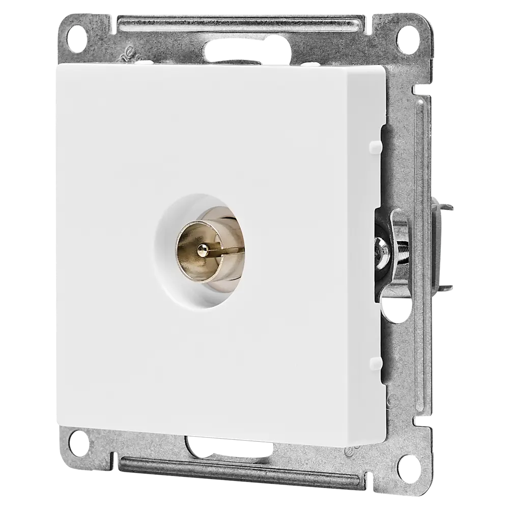 Розетка TV встраиваемая Systeme Electric Atlas Design ATN000193 цвет белый AtlasDesign STLM-2186169 - Вид №1