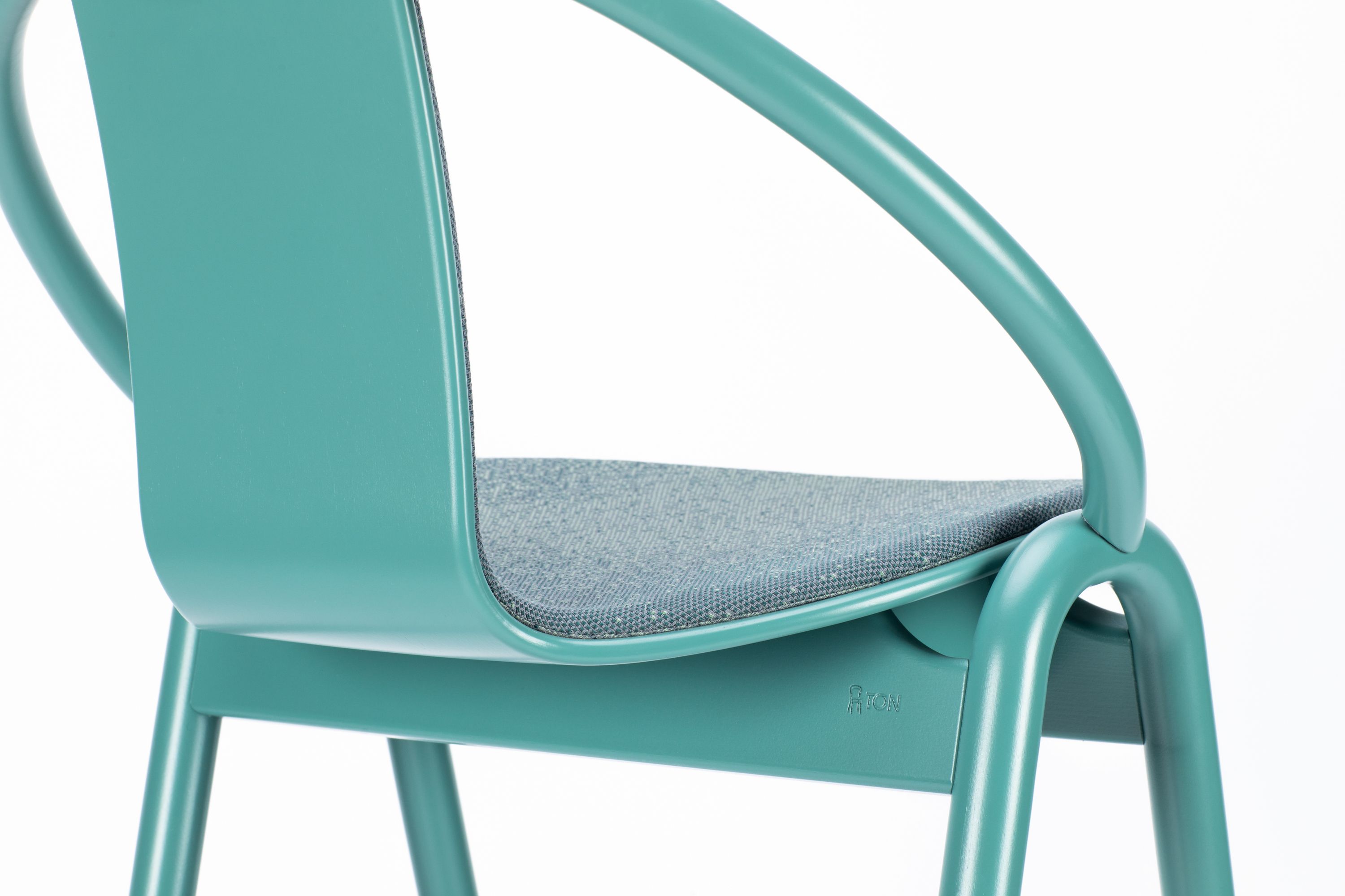 Мягкий штабелируемый стул с подлокотниками TON AGAIN ARCH-00038448 - Вид №24