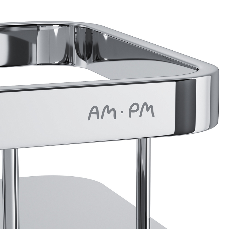 A7453200 Полка для душа прямая двухъярусная хром шт AM.PM Sense L  - Вид №6