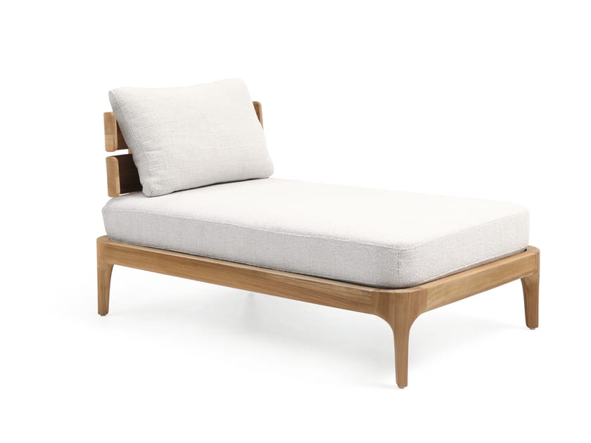 Chaise longue in teak Gervasoni Gervasoni Outdoor ARCH-00030990