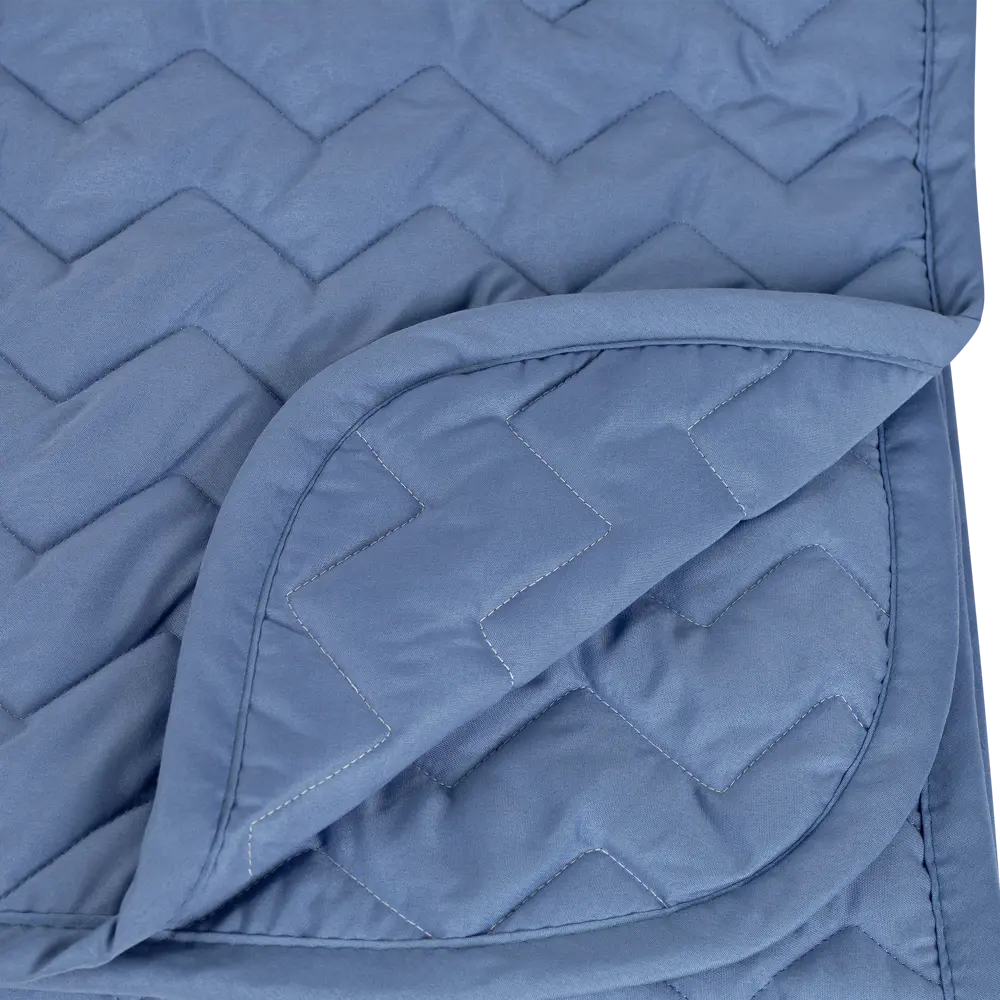 Покрывало, 160х200 см, полиэстер, цвет синий Santreyd STLM-2007624 - Вид №2