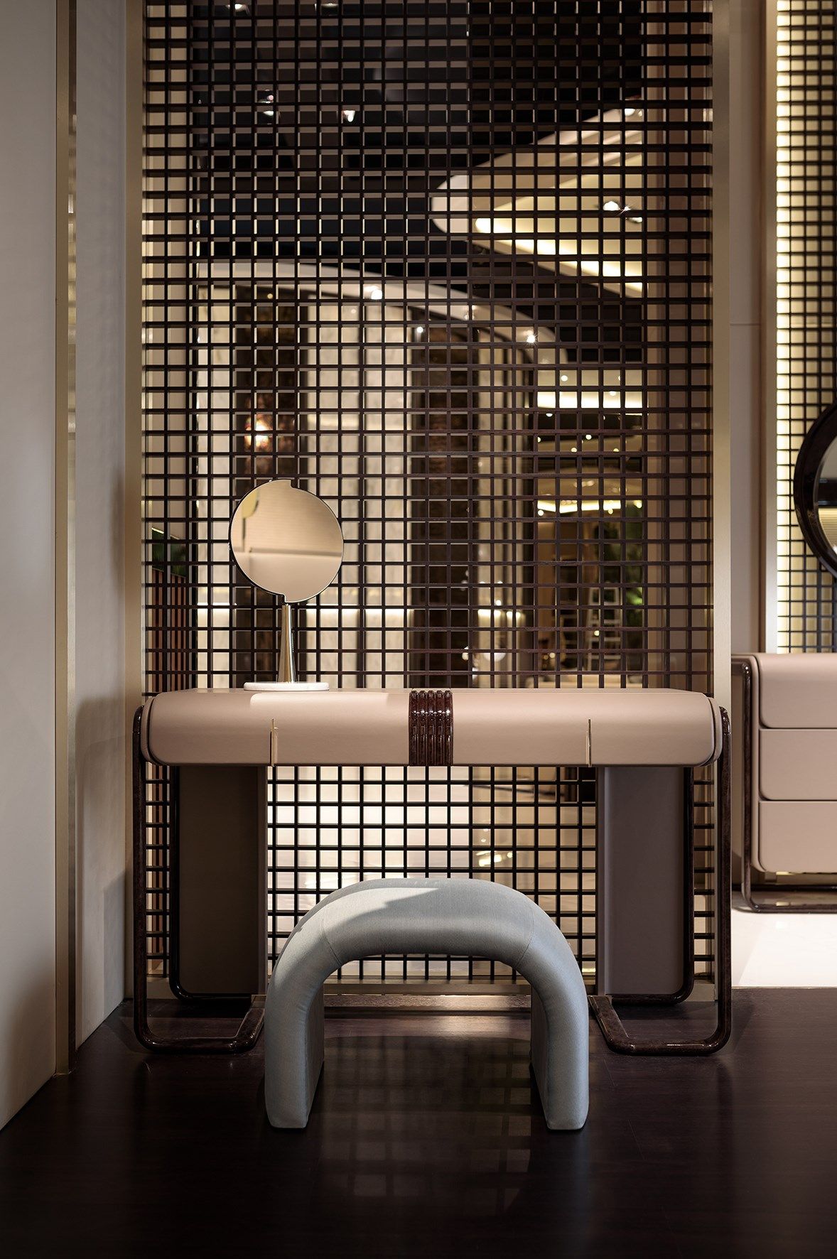 Кожаный туалетный столик Turri ARCH-00145575 - Вид №1