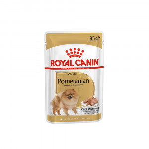ПР0051757 Корм для собак Pomeranian для породы Померанский шпиц старше 8 месяцев пауч 85г ROYAL CANIN