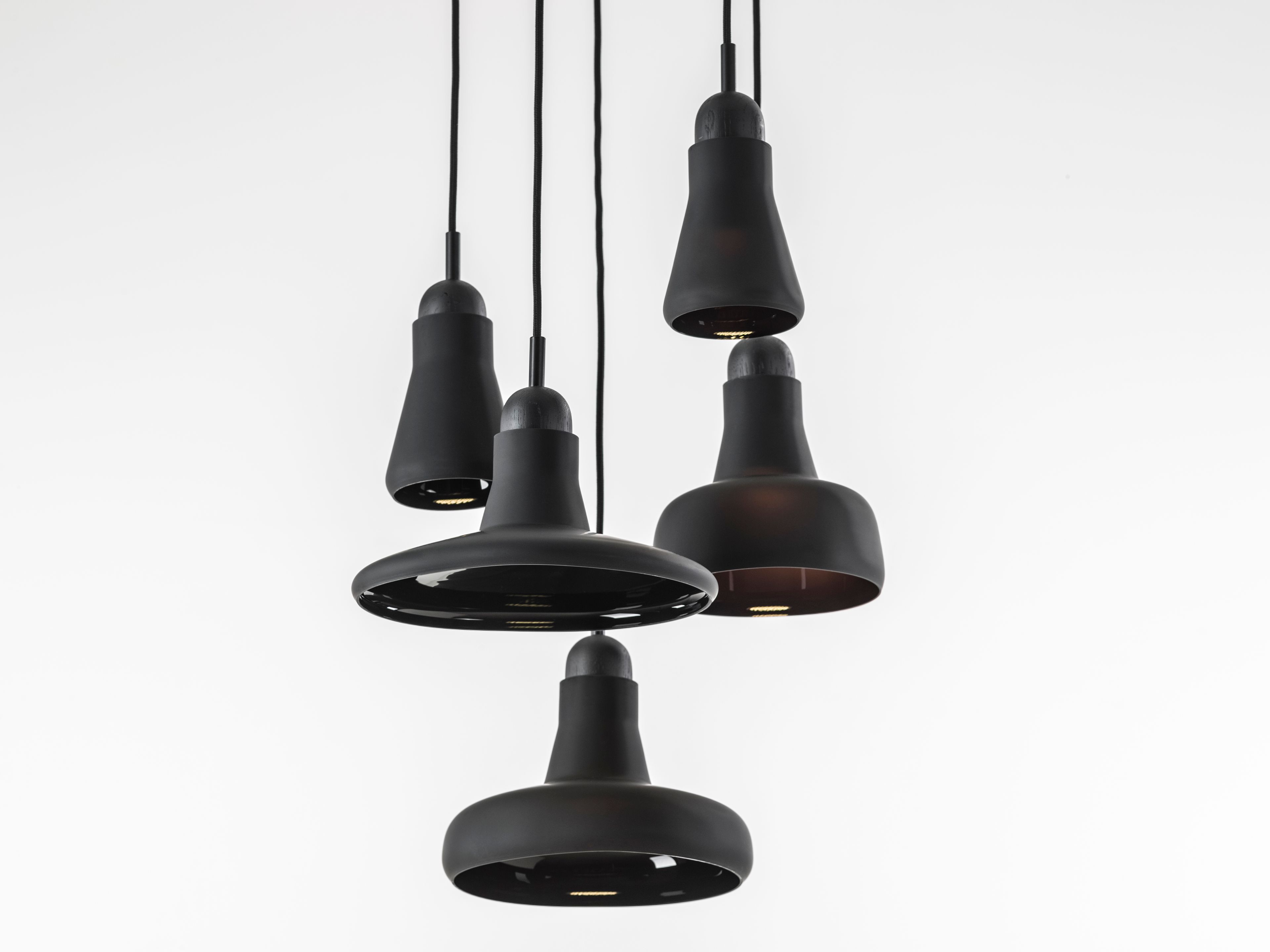 Подвесной светильник из дутого стекла с регулируемой яркостью BROKIS Тени ARCH-00150384 - Вид №41