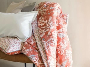 Alexandre Turpault Координированная хлопковая кровать с принтом Archipel