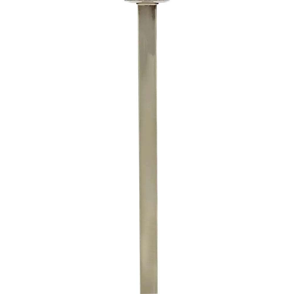 Ножка квадратная 400х25 мм сталь  цвет никель Santreyd STLM-2199893 - Вид №2