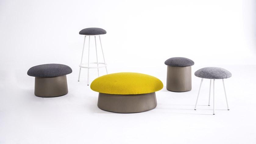 Grado Design Низкий табурет с тканевой обивкой Fungo Fun-ch-04 - Вид №4
