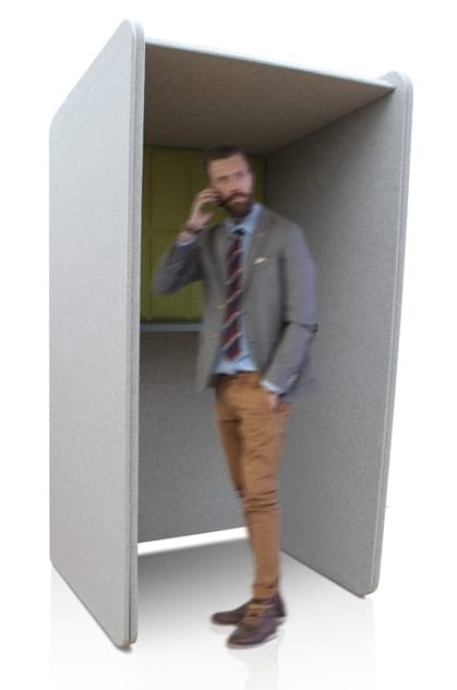 Отдельно стоящая телефонная будка Slalom СДЕЛАНО НА ЗАКАЗ ARCH-00131476 - Вид №1