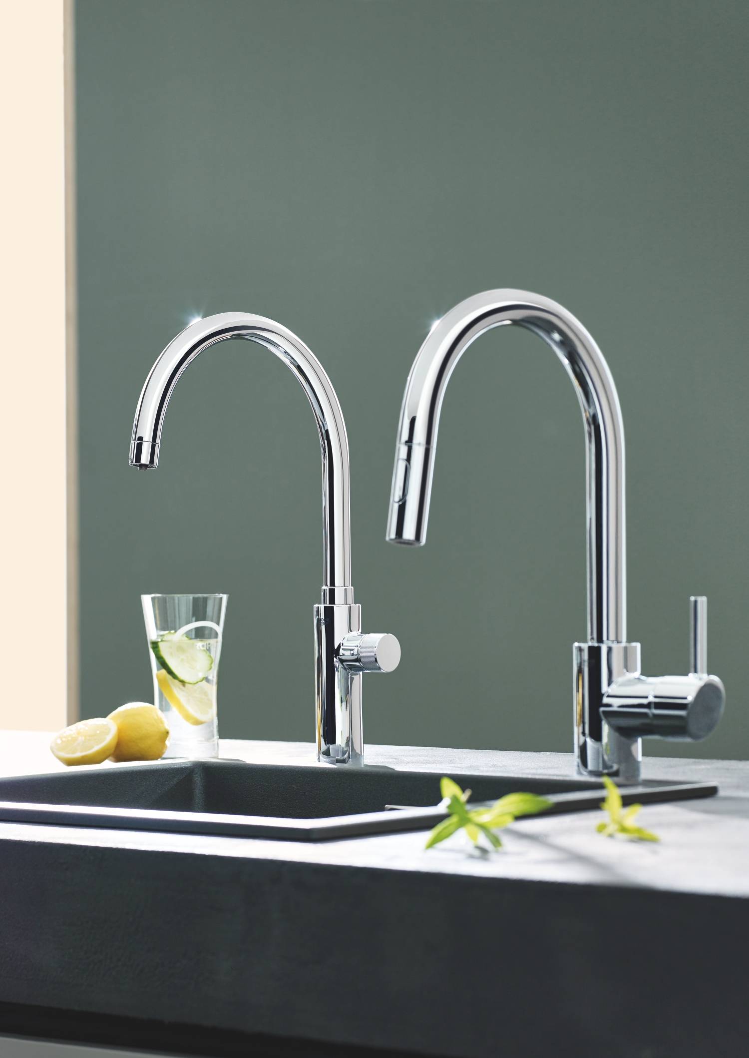 Вентиль для кухни GROHE Blue Pure Mono для подачи фильтрованной воды, хром (119710) - Вид №2