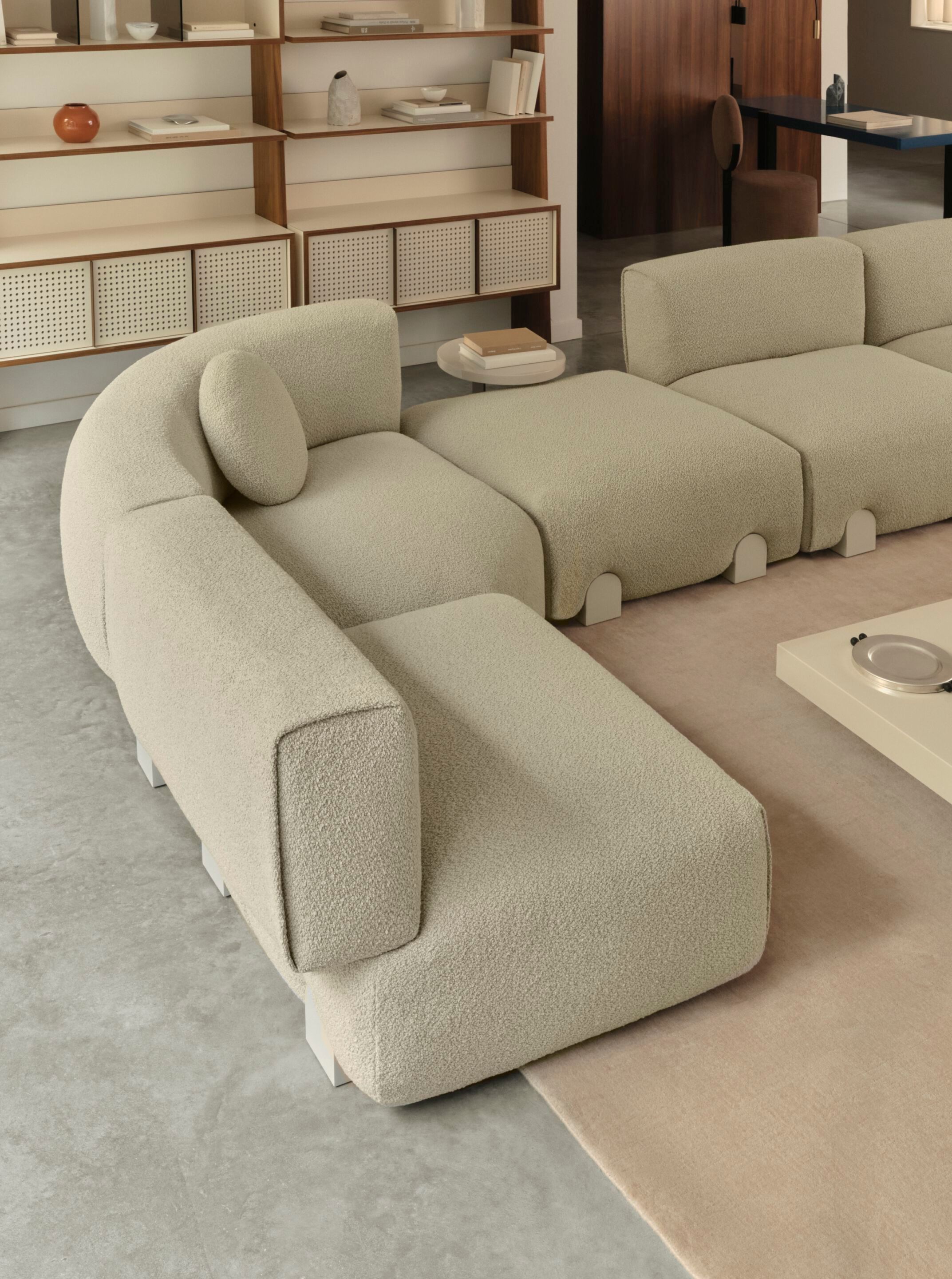 Секционный диван из ткани Saba Italia SIMPOSIO ARCH-00135254 - Вид №20