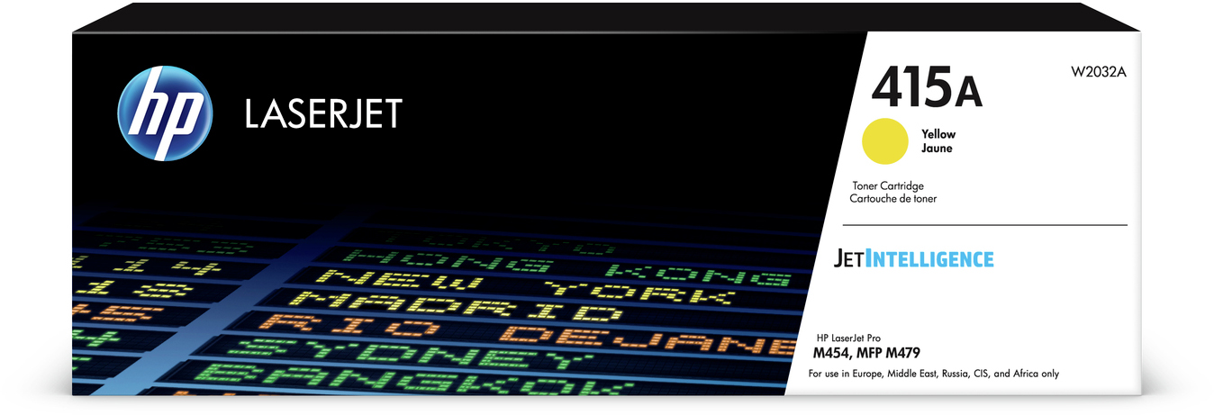 W2032A 415a yellow laserjet toner cartridge HP Santreyd 