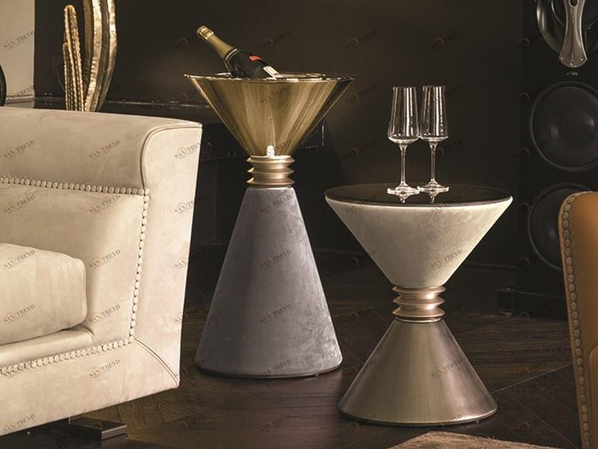 Longhi Металлический журнальный столик с вещевым ящиком Loveluxe 2017 – essence collection Y 731a