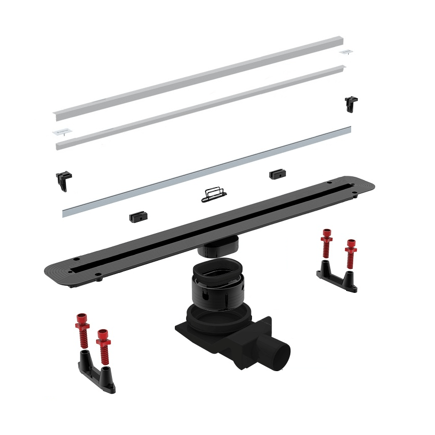 Линейный трап 450 мм CONFLUO PREMIUM SLIM LINE 13100031 PESTAN  - Вид №5