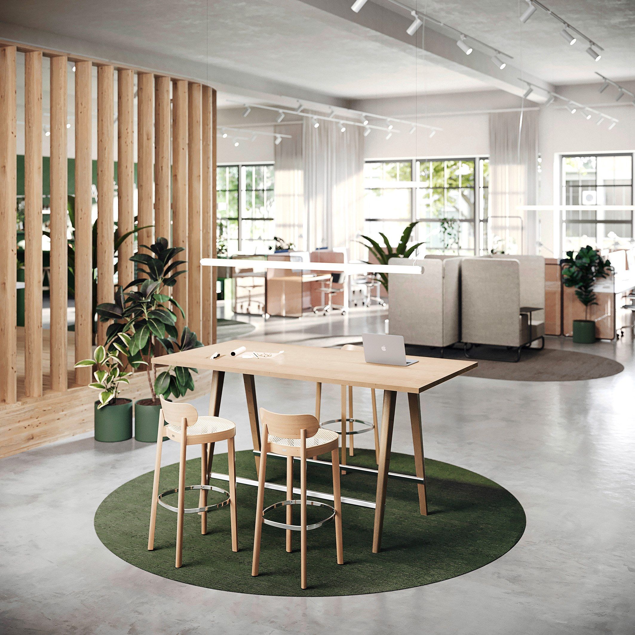 Высокий прямоугольный стол для совещаний THONET 1500 ARCH-00079740 - Вид №2