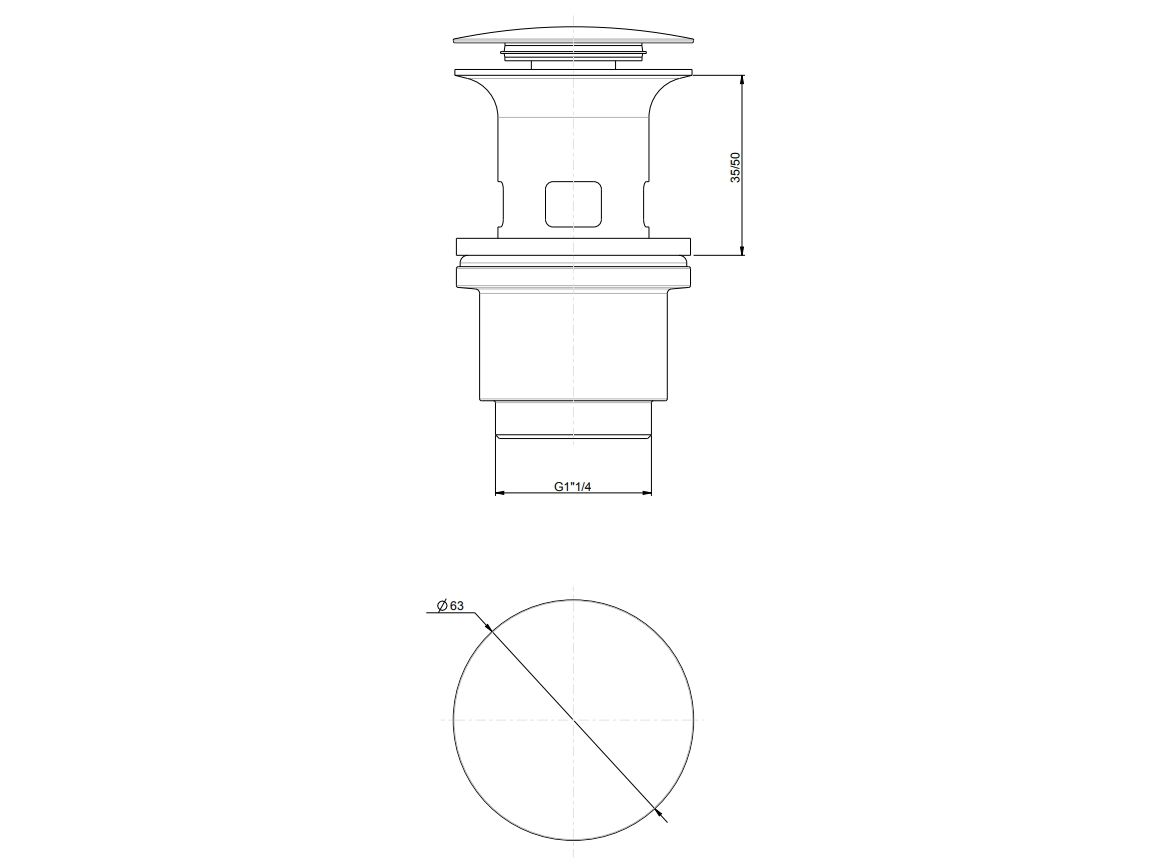 Сток Rubinetterie Frattini 92685 / 94084 / 94087 ARCH-00013188