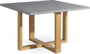 MNST1070 Обеденный стол из teakа 120см x 120см Manutti Siena