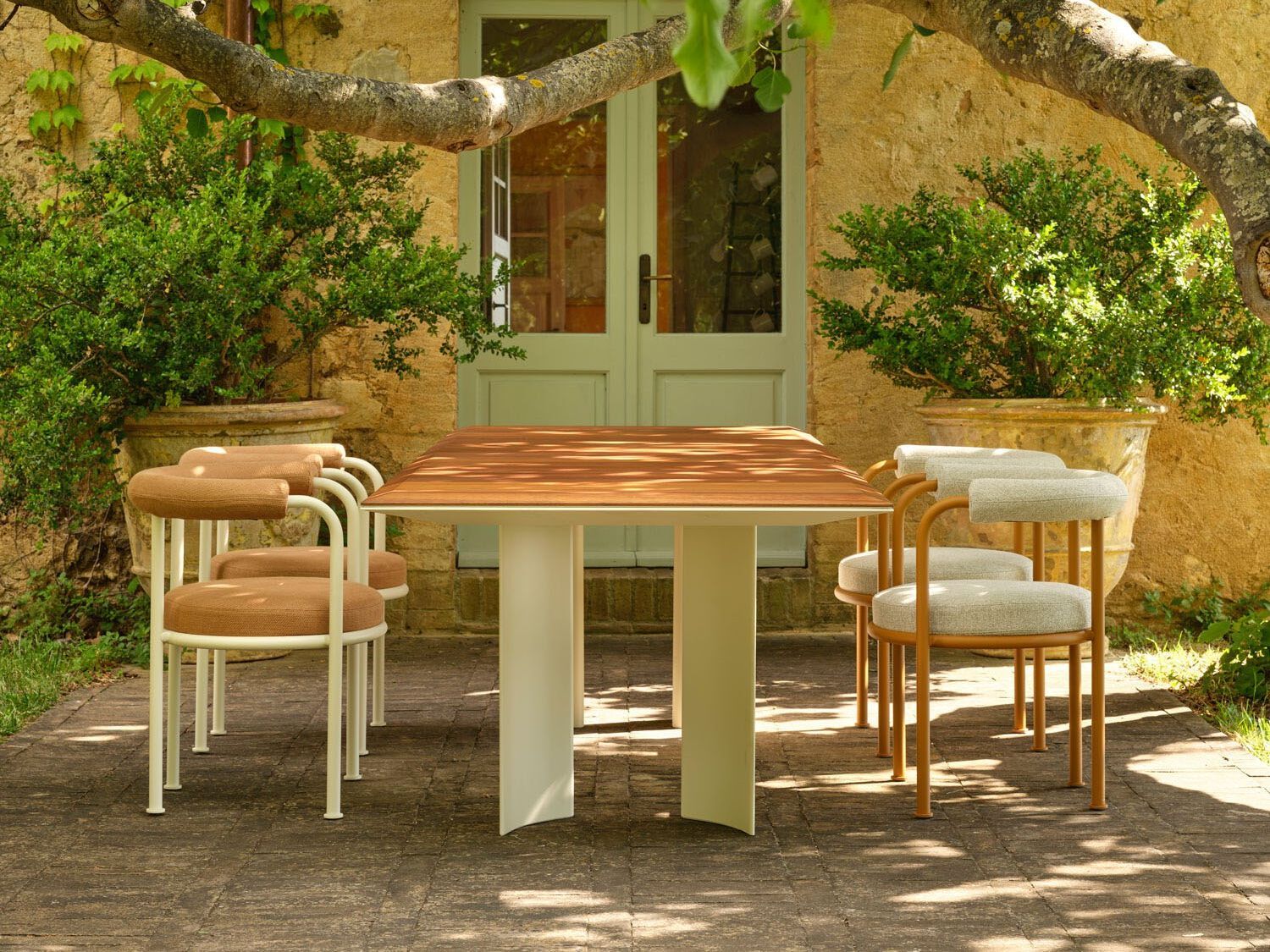 Съемный мягкий садовый стул с подлокотниками FAST Roè ARCH-00139482 - Вид №11