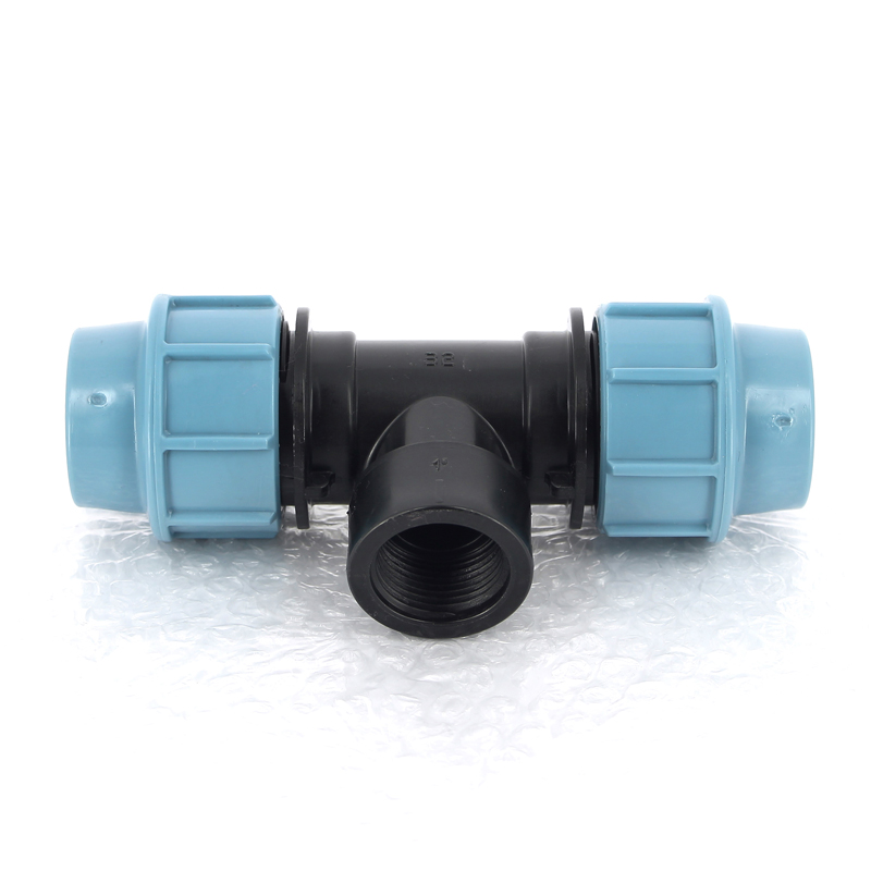 Тройник обжим-В UNIDELTA 20 х 3/4" для труб ПНД полипропилен PP-B 1007020003001