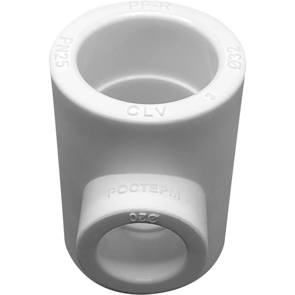 Тройник переходной Ростерм 32x20x32 мм полипропилен STLM-2205822 - Вид №1