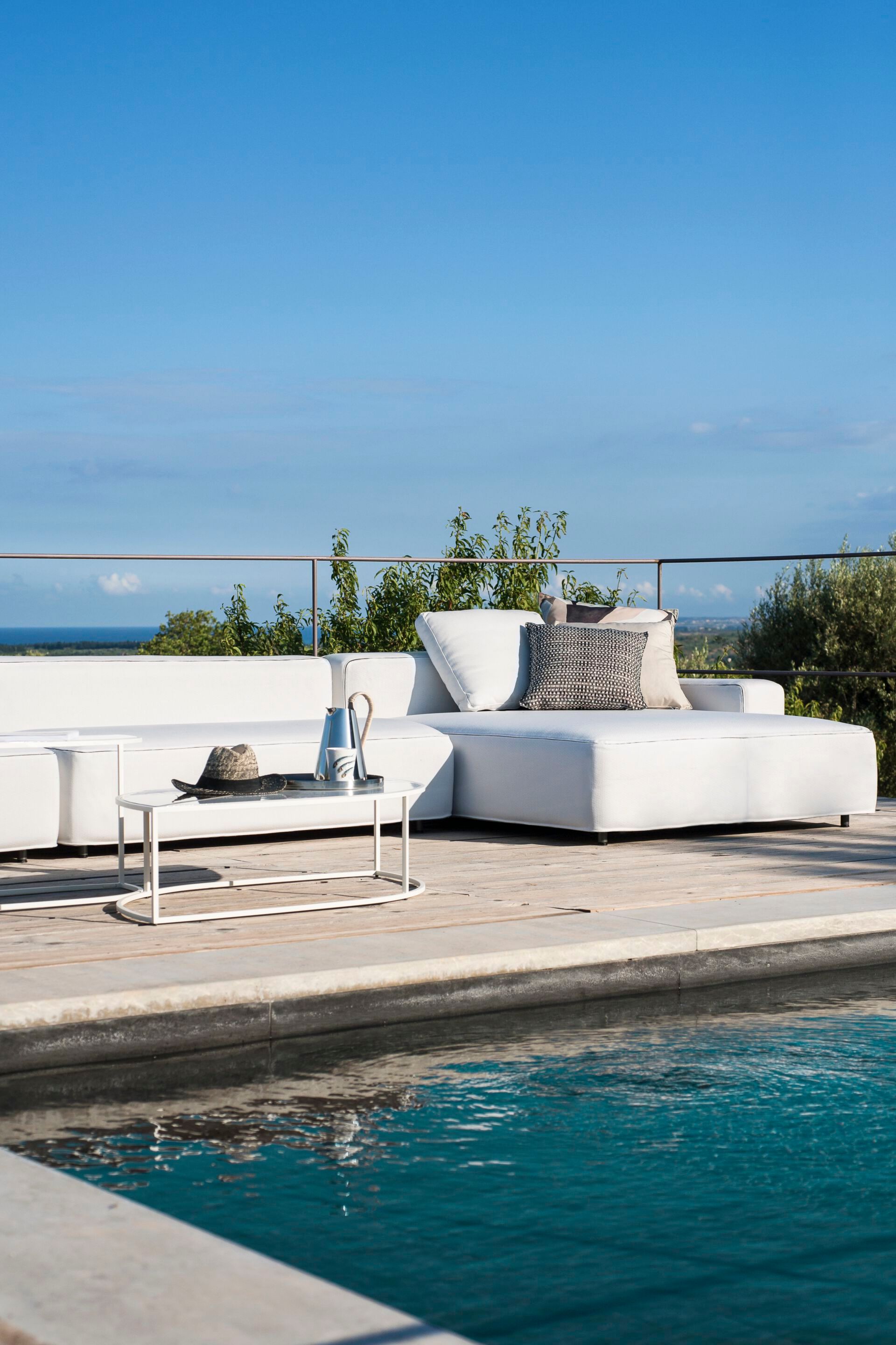 Ткань сад диван с полуостровом RODA Денди ARCH-00100096 - Вид №3