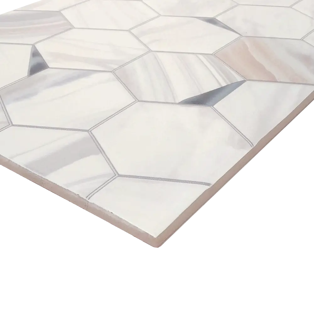 Настенная плитка Eterna Mix 24.9x50 см 1.37 м2 цвет бежевый соты Santreyd STLM-2188292 - Вид №3
