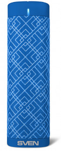 SV-018610 ps-115, синий, акустическая система (2.0, мощность 2x5 вт (rms), bluetooth, fm, usb, microsd, встроенный аккумулятор) Sven