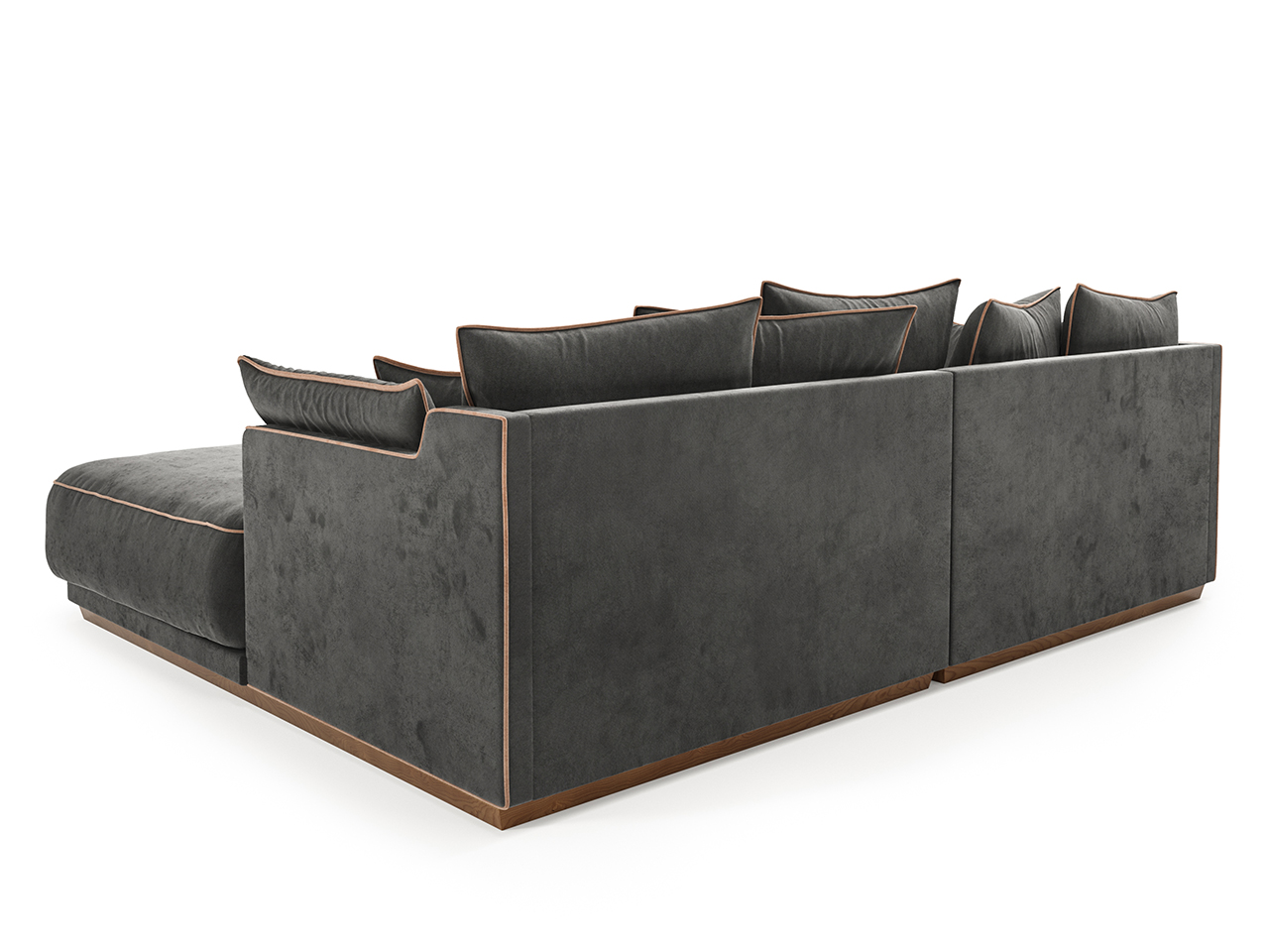 Д248 Ш195 В92 The IDEA Диван SOHO 801/812  - Вид №3