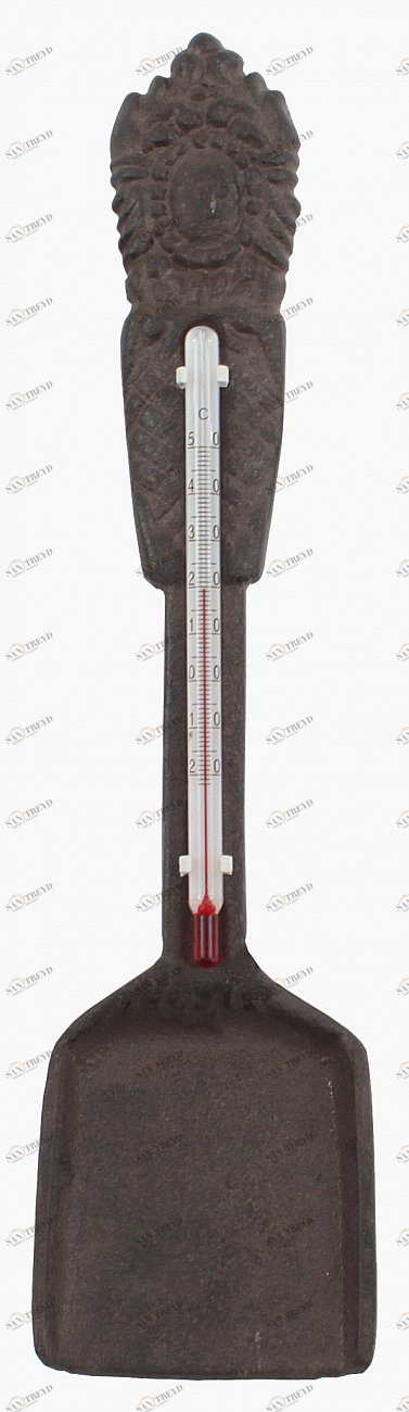 Термометр декоративный металлический коричневый TO4ROOMS  303134 Коричневый 