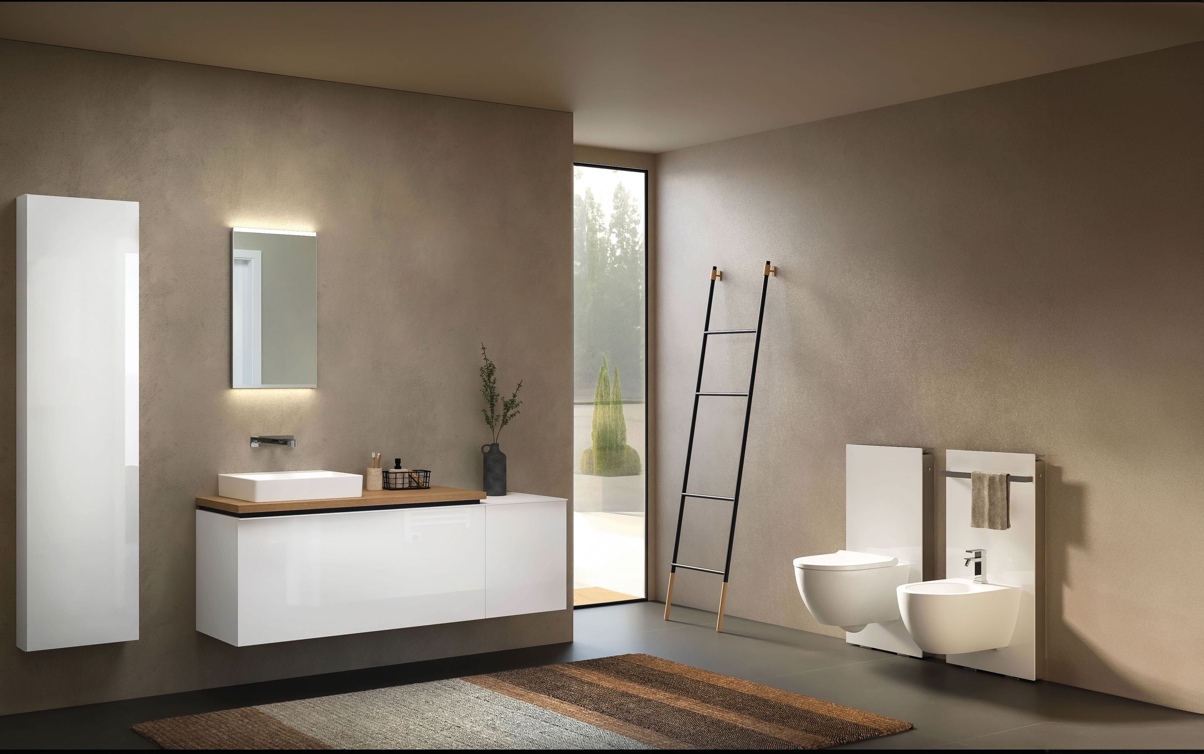 Подвесное биде в витрине Geberit Акант ARCH-00035852 - Вид №6