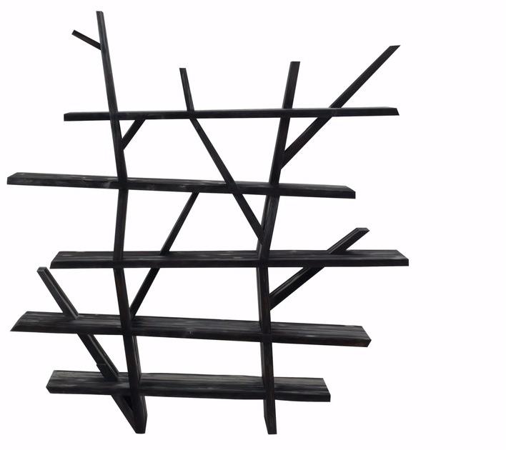 Roche Bobois Открытый книжный шкаф из массива дерева sun-id-1379745 - Вид №2