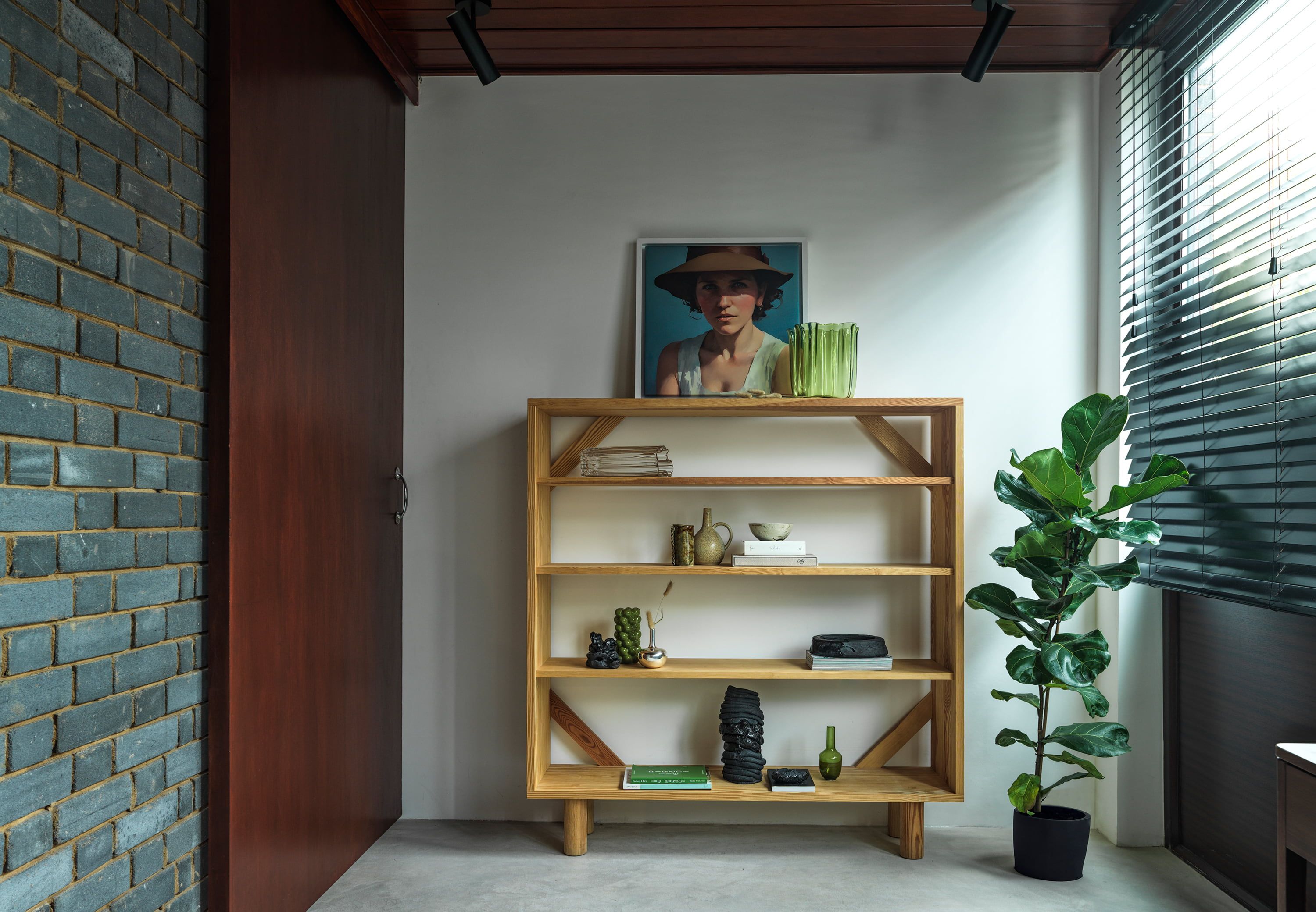 Двухсторонний книжный шкаф из сосны Established&Sons Crate Series ARCH-00043804 - Вид №5