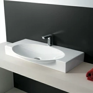 SWL001 Подвесная раковина настенная овальная ArtCeram  белая