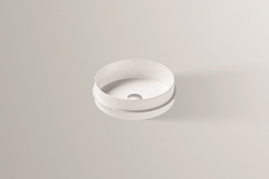 2025503401 Встраиваемая раковина для плит толщиной 30 мм, eb.ke400, белая, противомикробное Alape серия KE (Unisono)