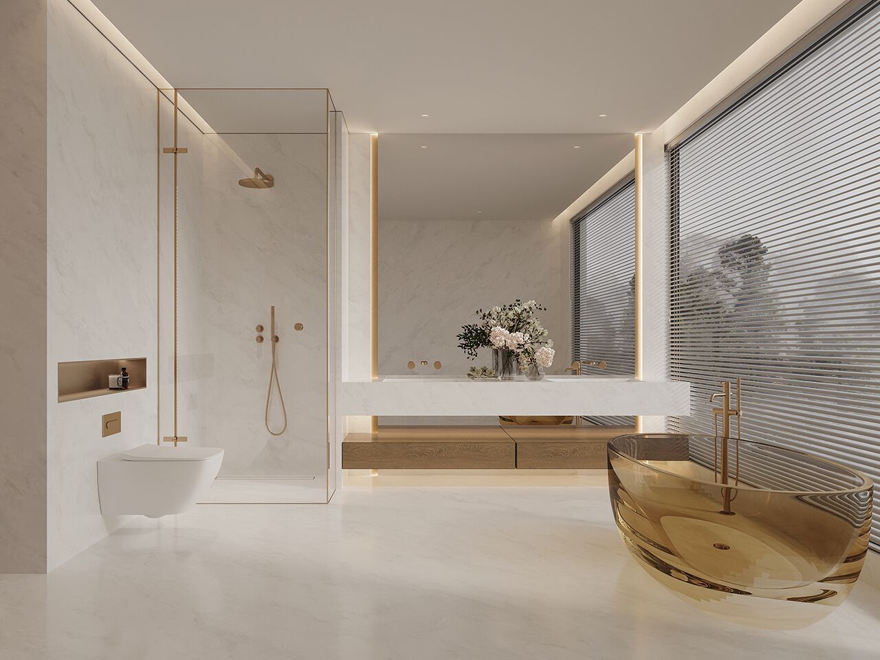 Мраморный пол / покрытие GANI MARBLE TILES CALACATTA MICHELANGELO ARCH-00072264