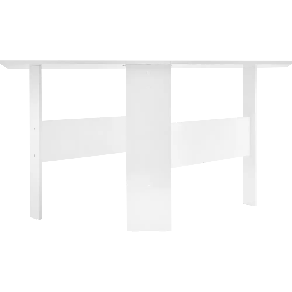 Стол-книжка раскладной 23.2-158x80x75 см прямоугольный ДСП цвет белый Santreyd STLM-2070252 - Вид №15