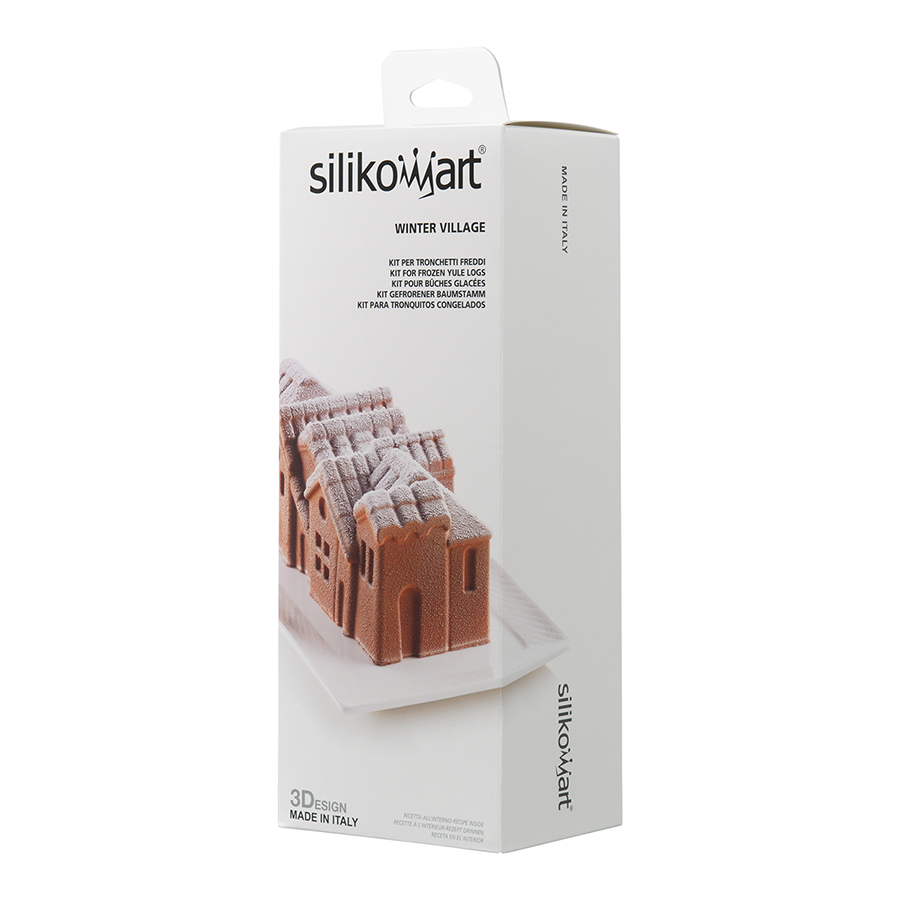 20.438.13.0065 Набор для приготовления муссовых десертов winter village, 24 х 10 х 8,2 см Silikomart  - Вид №6