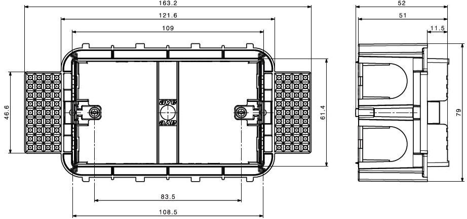 AVE Коробка для электрической системы Scatole da incasso sun-id-1348836 - Вид №2
