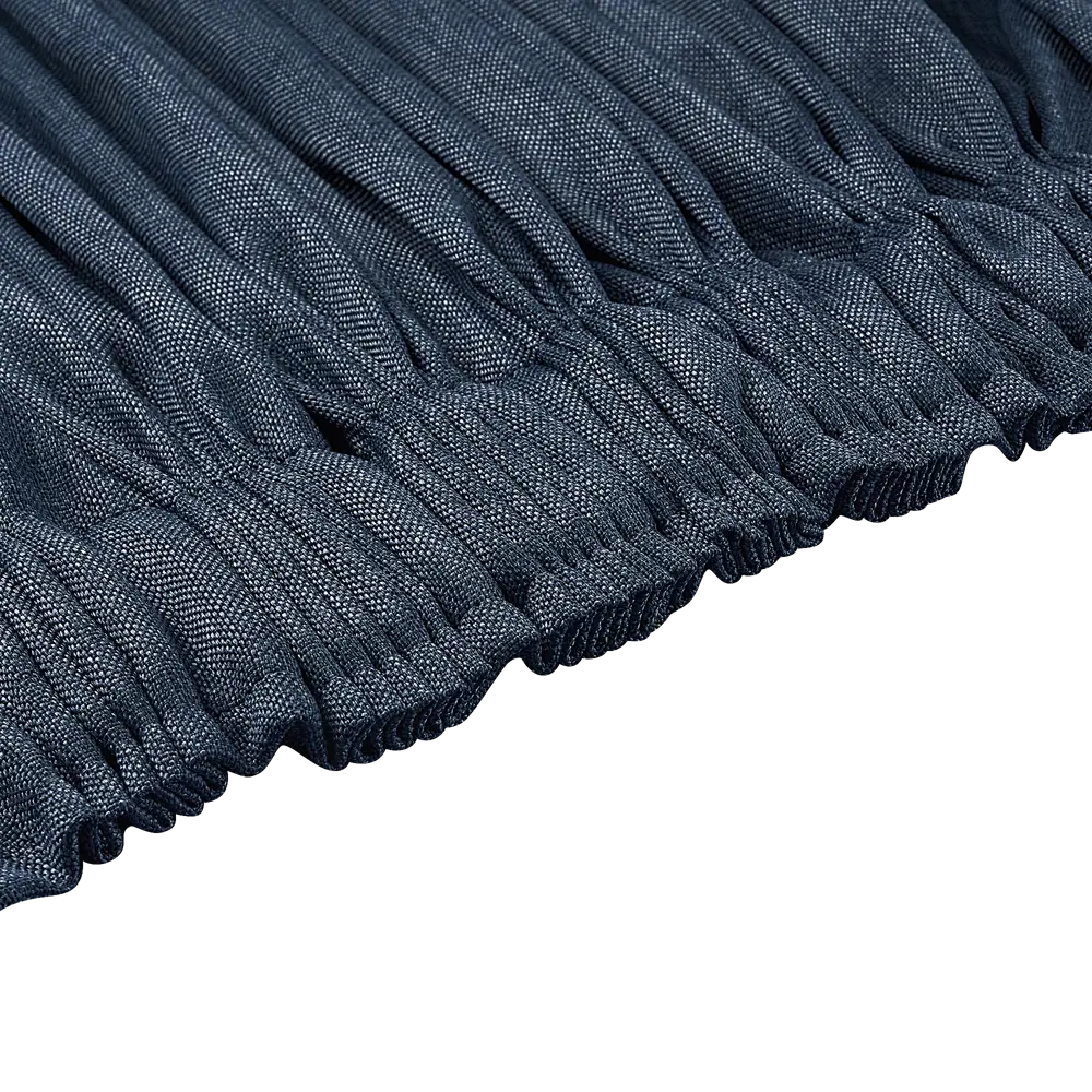 Штора на ленте со скрытыми петлями KREAFORTA Looks 200x260 см цвет серо-синий STLM-2002190 - Вид №5