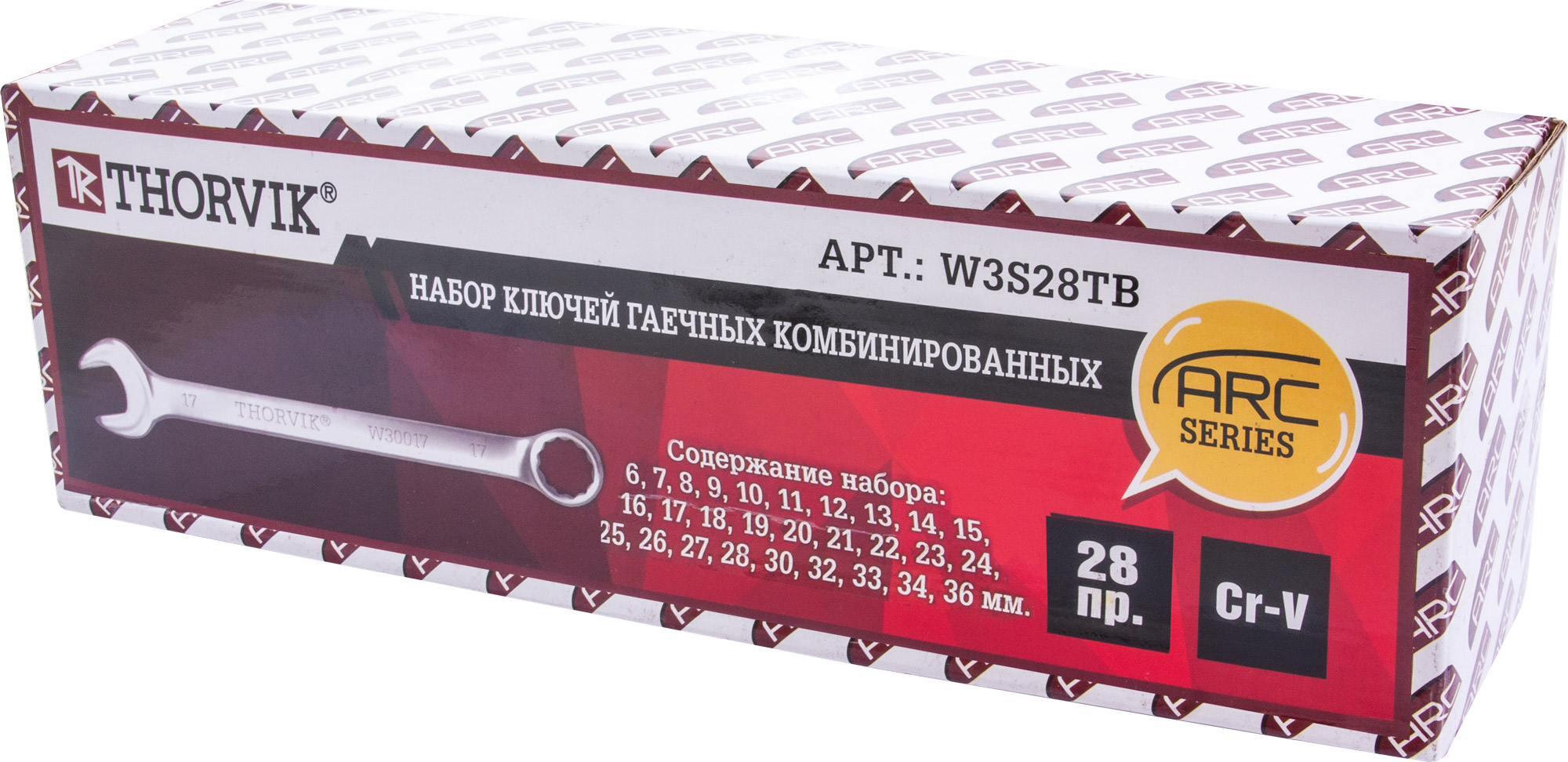 Набор ключей Thorvik W3S28TB 9182045 STDN-0009460 - Вид №1