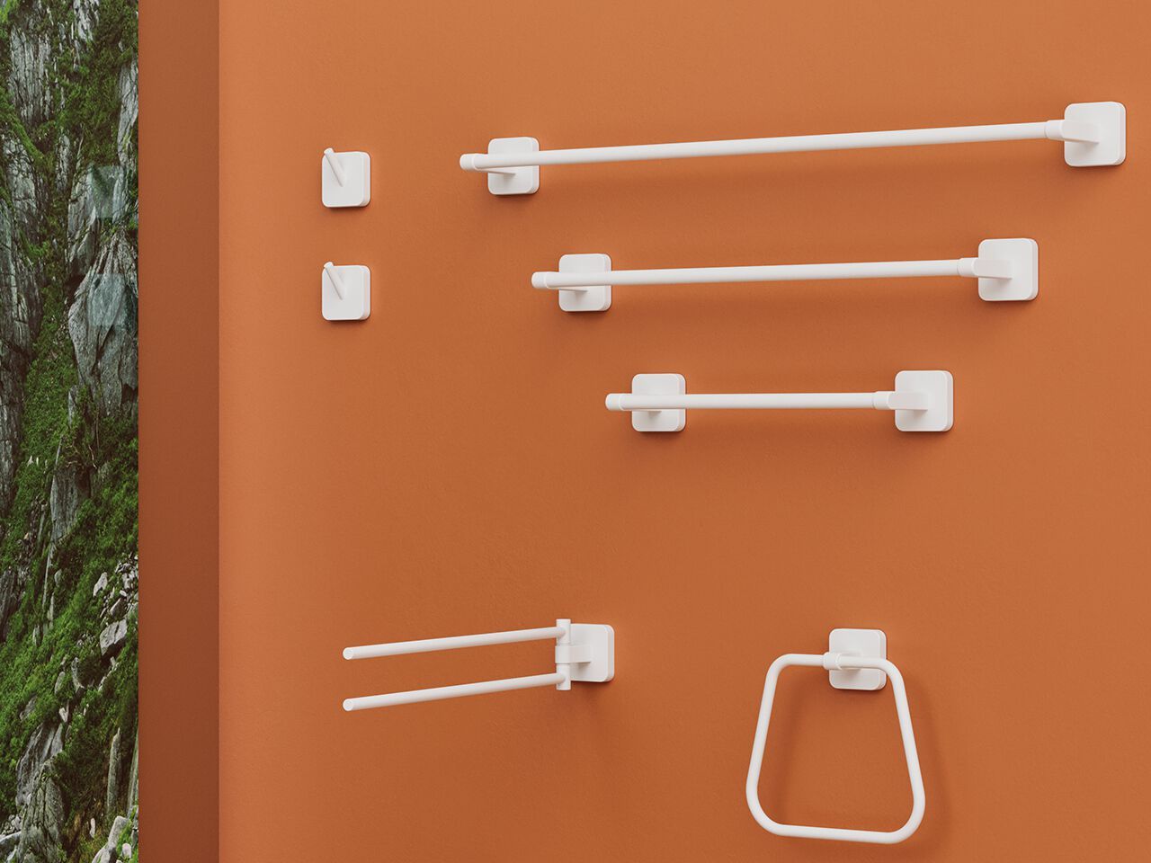 Держатель для полотенец из нержавеющей стали GEDY Тонга ARCH-00109234 - Вид №6