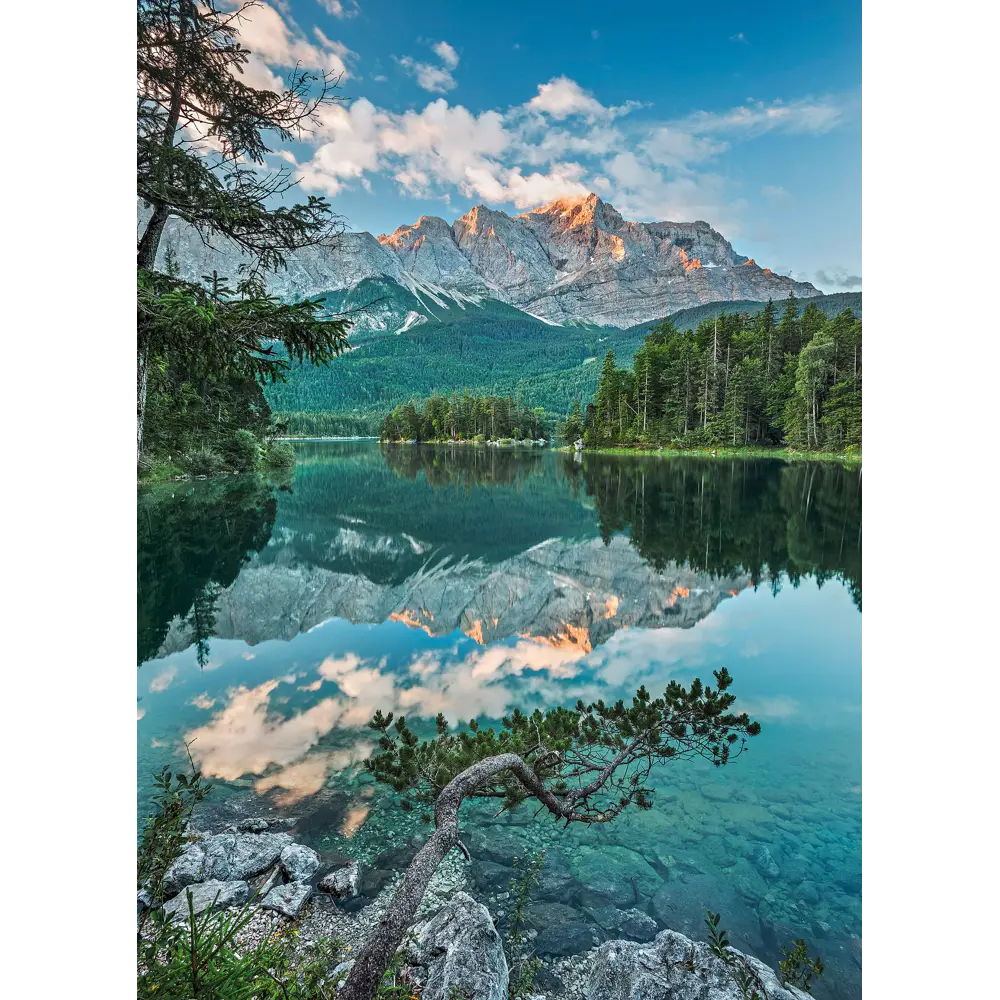 Фотообои «Зеркальное озеро», бумажные, 184x254 см, 4-537 Komar National Geographic STLM-2080689