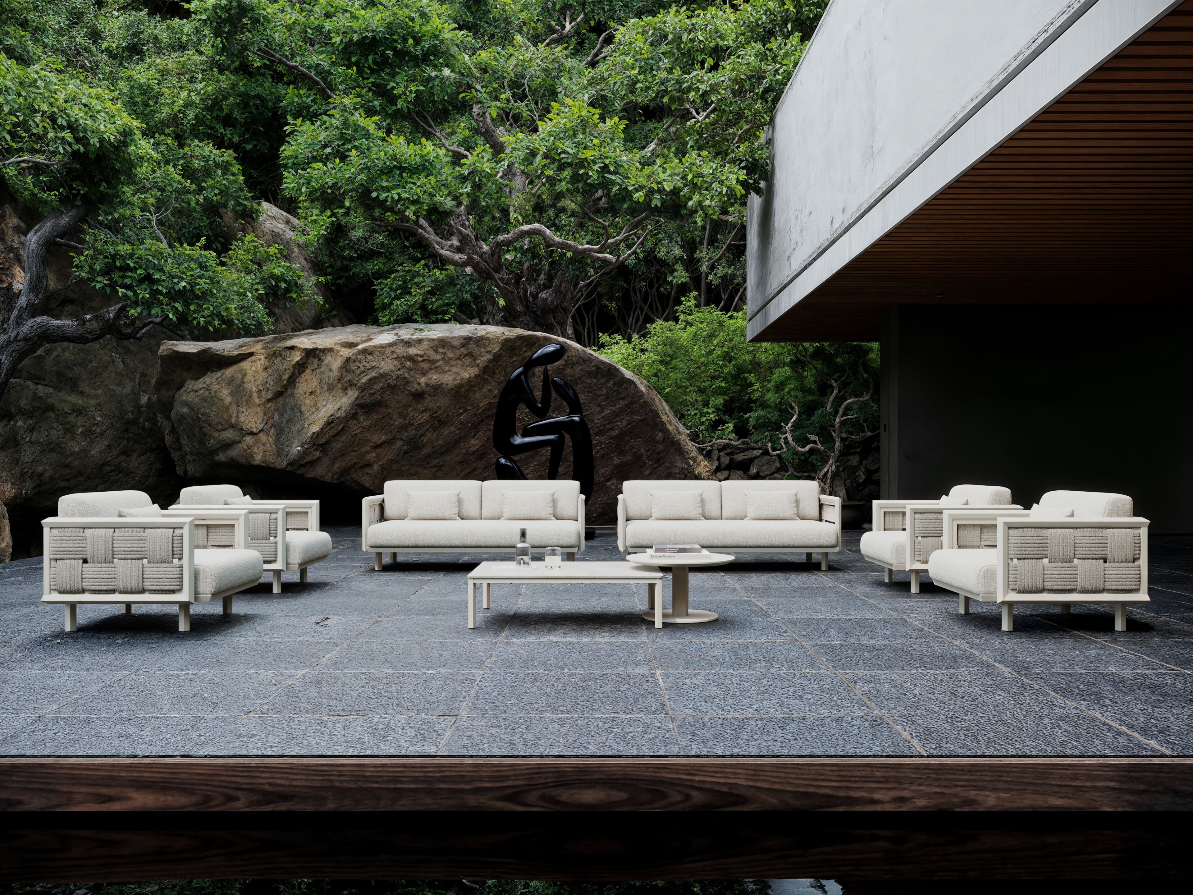 2-местный тканевый садовый диван SNOC Éclat ARCH-00116142 - Вид №3