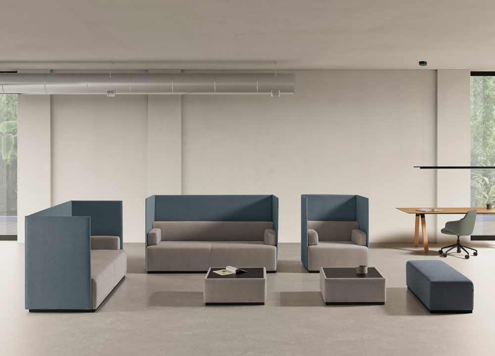 Тканевое кресло с подлокотниками INCLASS Pau ARCH-00040775 - Вид №2