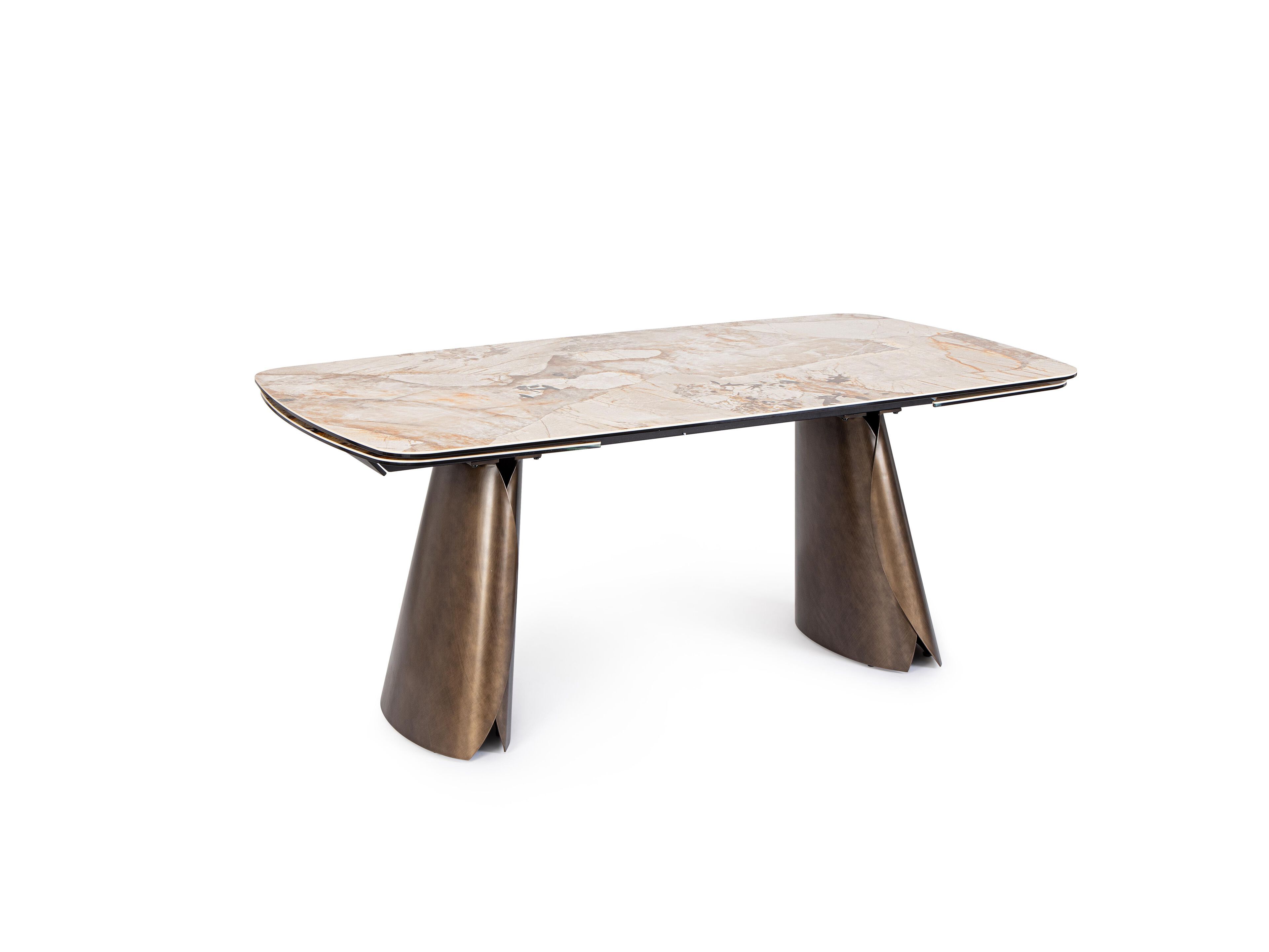 Выдвижной прямоугольный обеденный стол BIZZOTTO Patagonia ARCH-00031097 - Вид №2