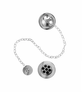 Слив-перелив с гибкой подводкой, ХРОМ Arcade Burlington ARCW3 CHR