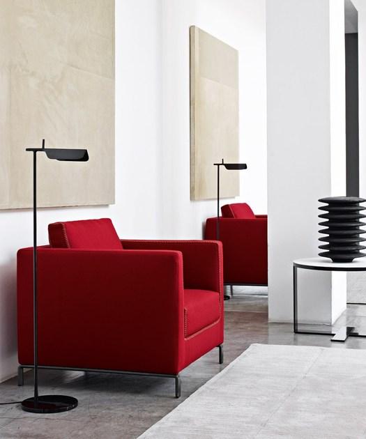 B&B Italia Кресло из ткани с подлокотниками Ray sun-id-1479678 - Вид №1