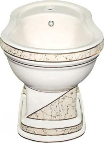 KL500-00CB00E-PB00 KLASIK Декор DIAG./BEJ Биде Creavit Klasik 